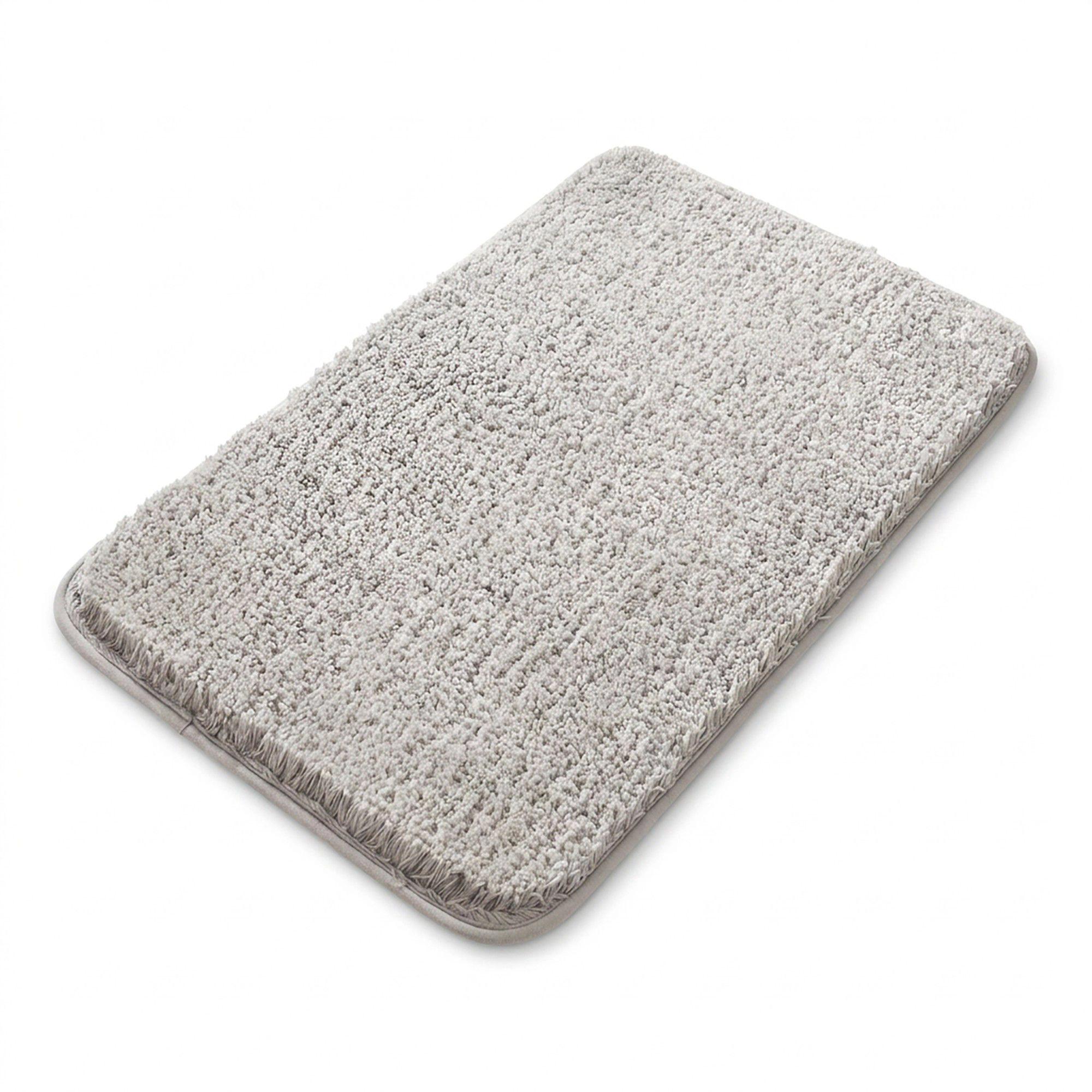 Alilang Unisex Plush Shag Bath Mat with Soft Pile Texture and Non Slip Backing