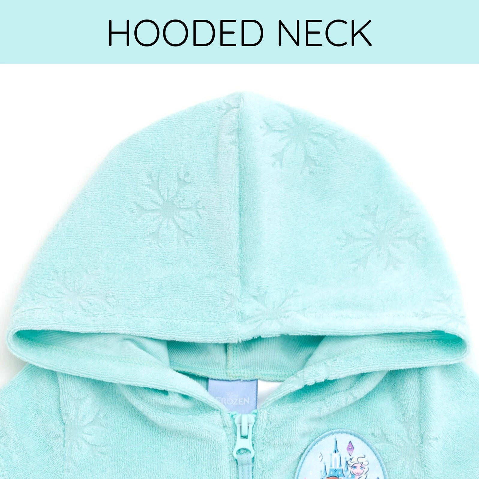 Disney Girls' Hooded Swimwear Cover Up