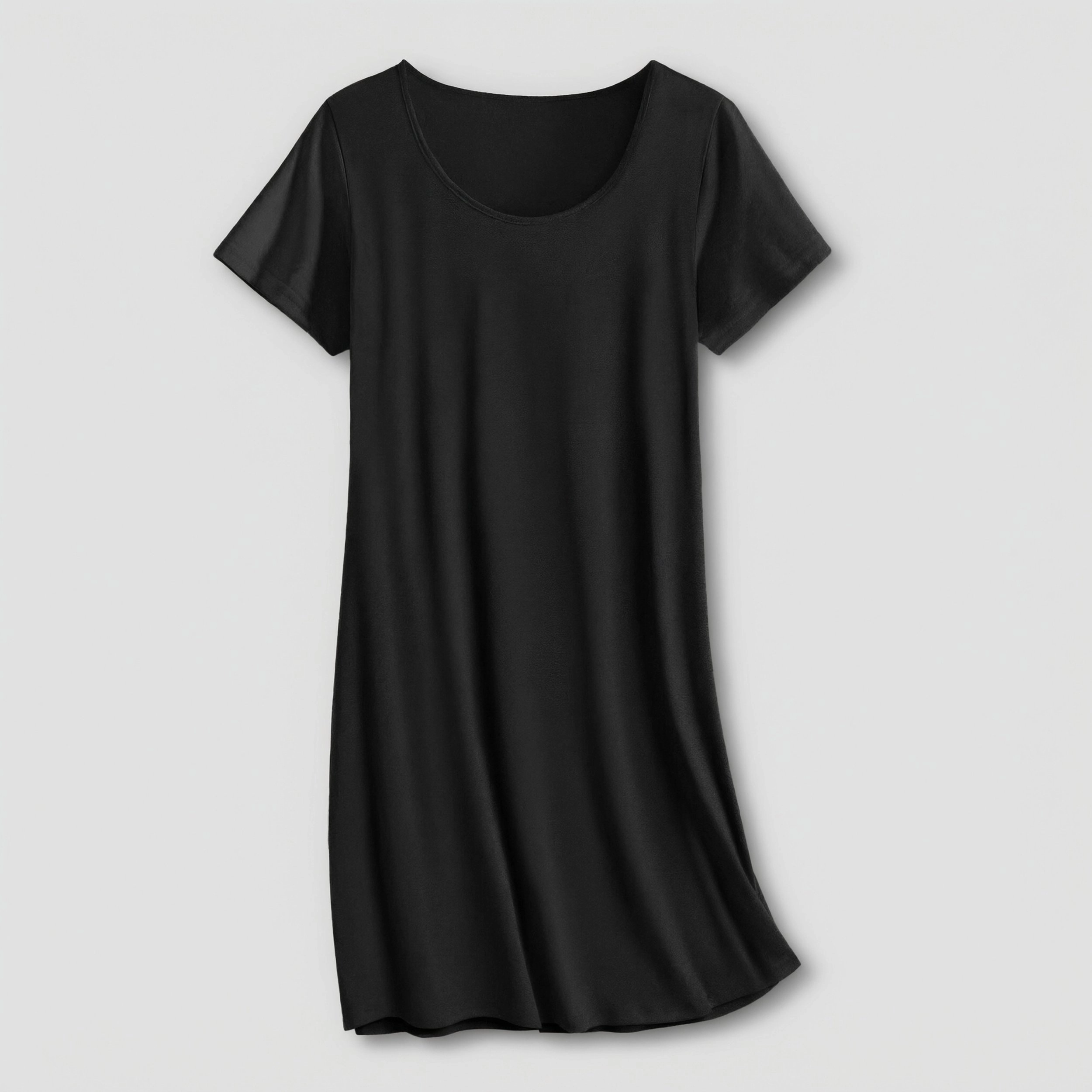 Ekouaer Nightgowns for Women Cotton Sleepshirts Short Sleeve Nightshirt Tshirt Night Gown Casual