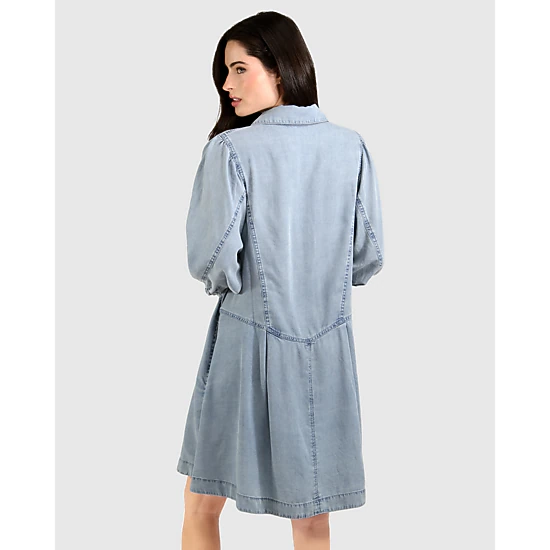 Belle & Bloom Supercut Denim Dress