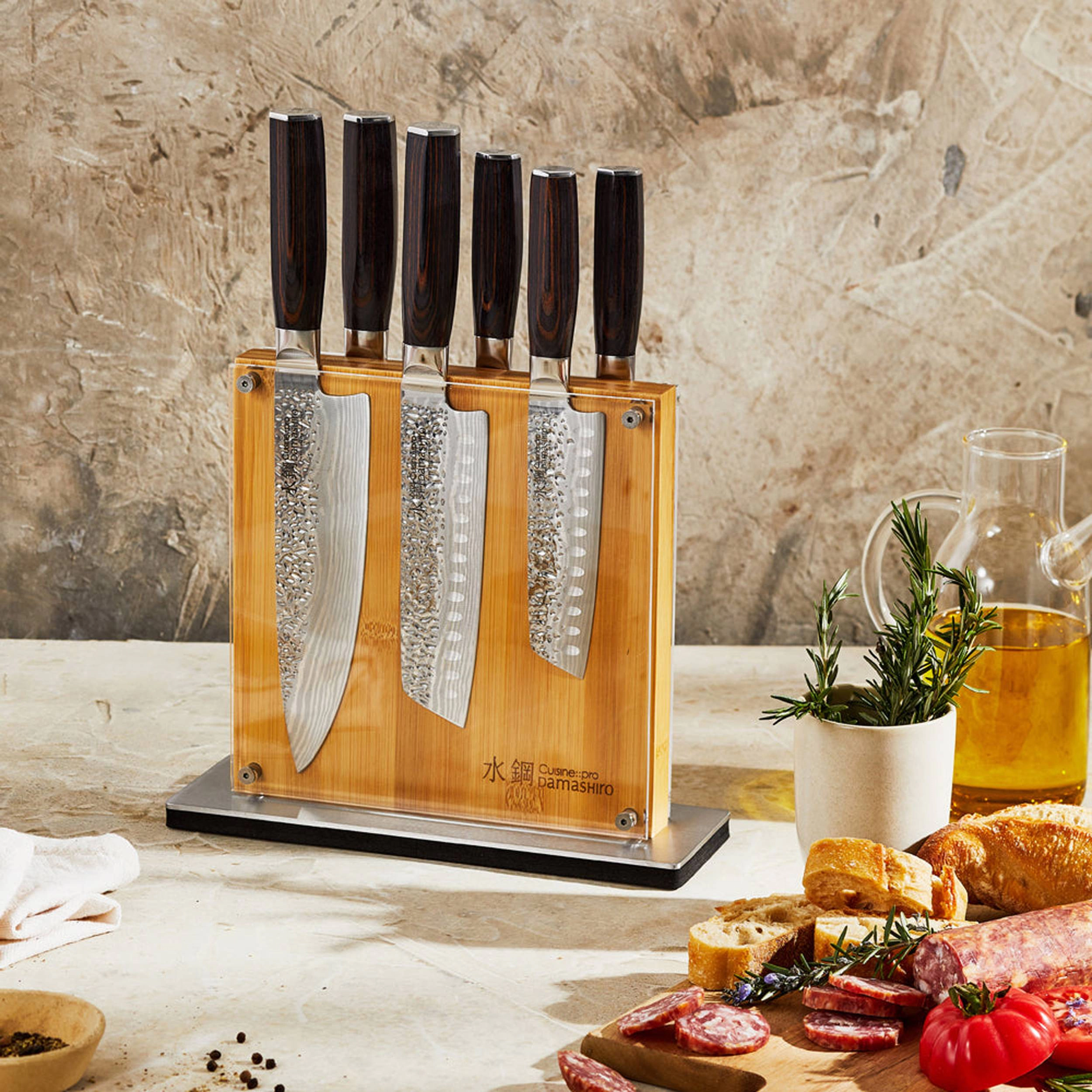 Cuisine::pro® Damashiro EMPEROR® Shi Knife Block 7 Piece