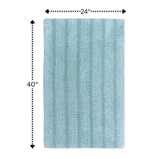 Knightsbridge Linear 220 GSF Reversible Bath Rug - JCPenney