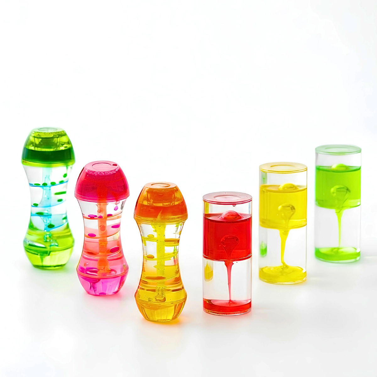 Playlearn Unisex Sensory Tube Timers Toy Set