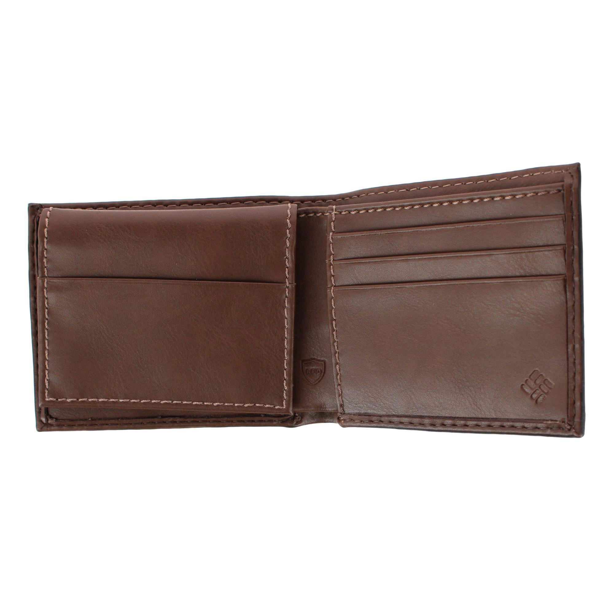 Columbia Men's RFID Protected Passcase Bifold Wallet
