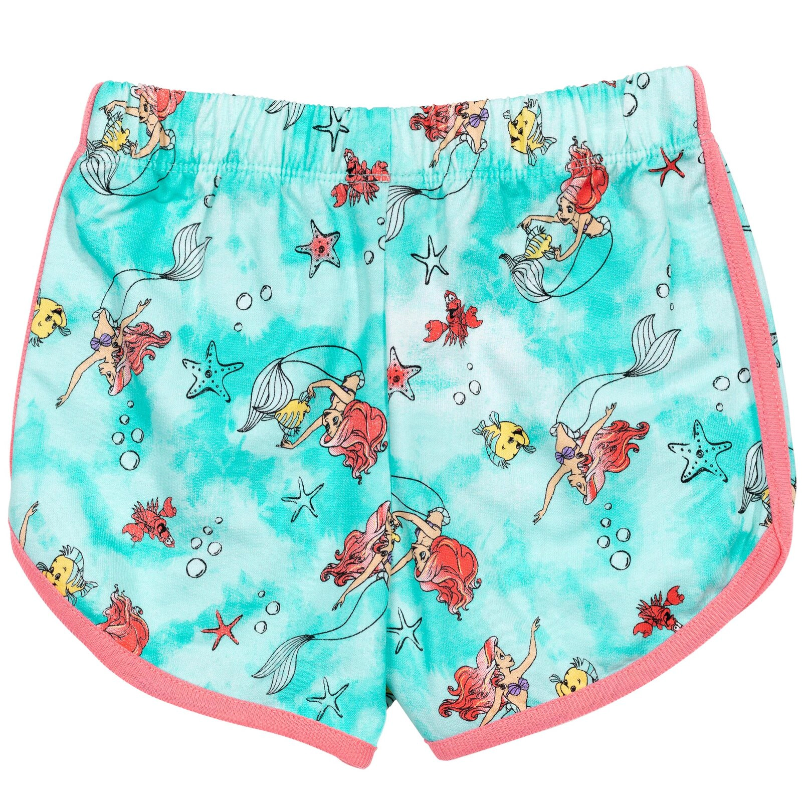 Disney Princess Girls' 2-Piece Tee and Shorts Set