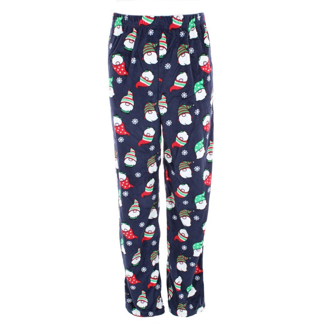 Only Boys Boy's Holiday Gnome Velour Pajama Set