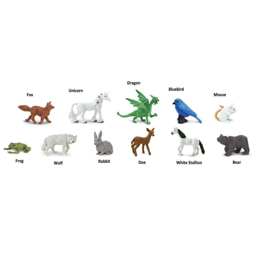 Safari Ltd. - Fairy Tale Animals TOOB - contains 11 Mini Figurines