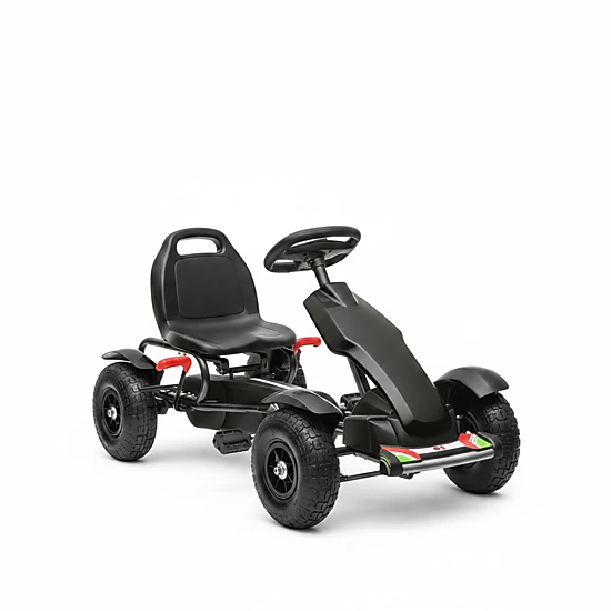 HONGGE Kids Pedal Go Kart Adjustable Seat Rubber