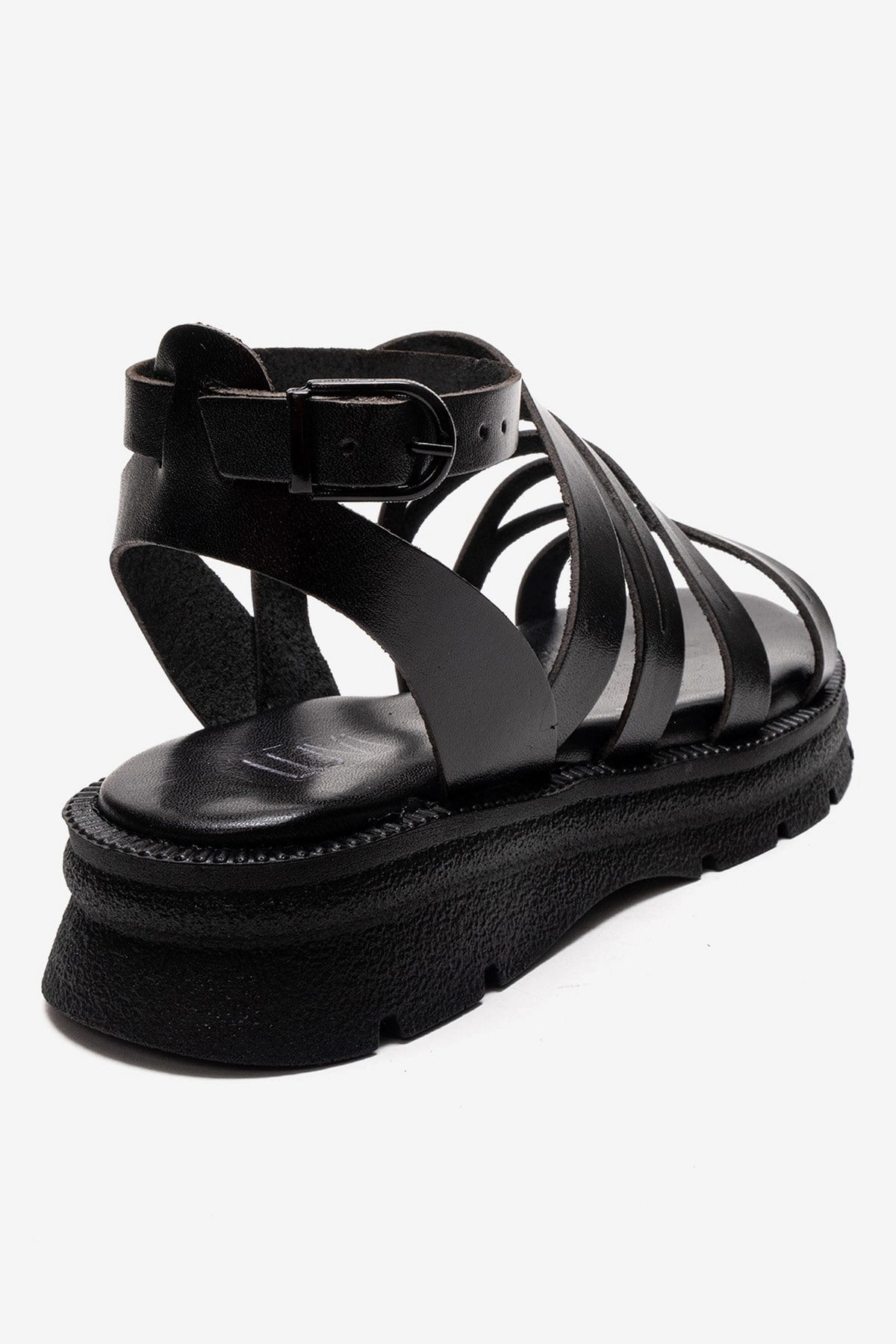 Forever & Always Womens Pelsa Leather Multi Strap Sandals
