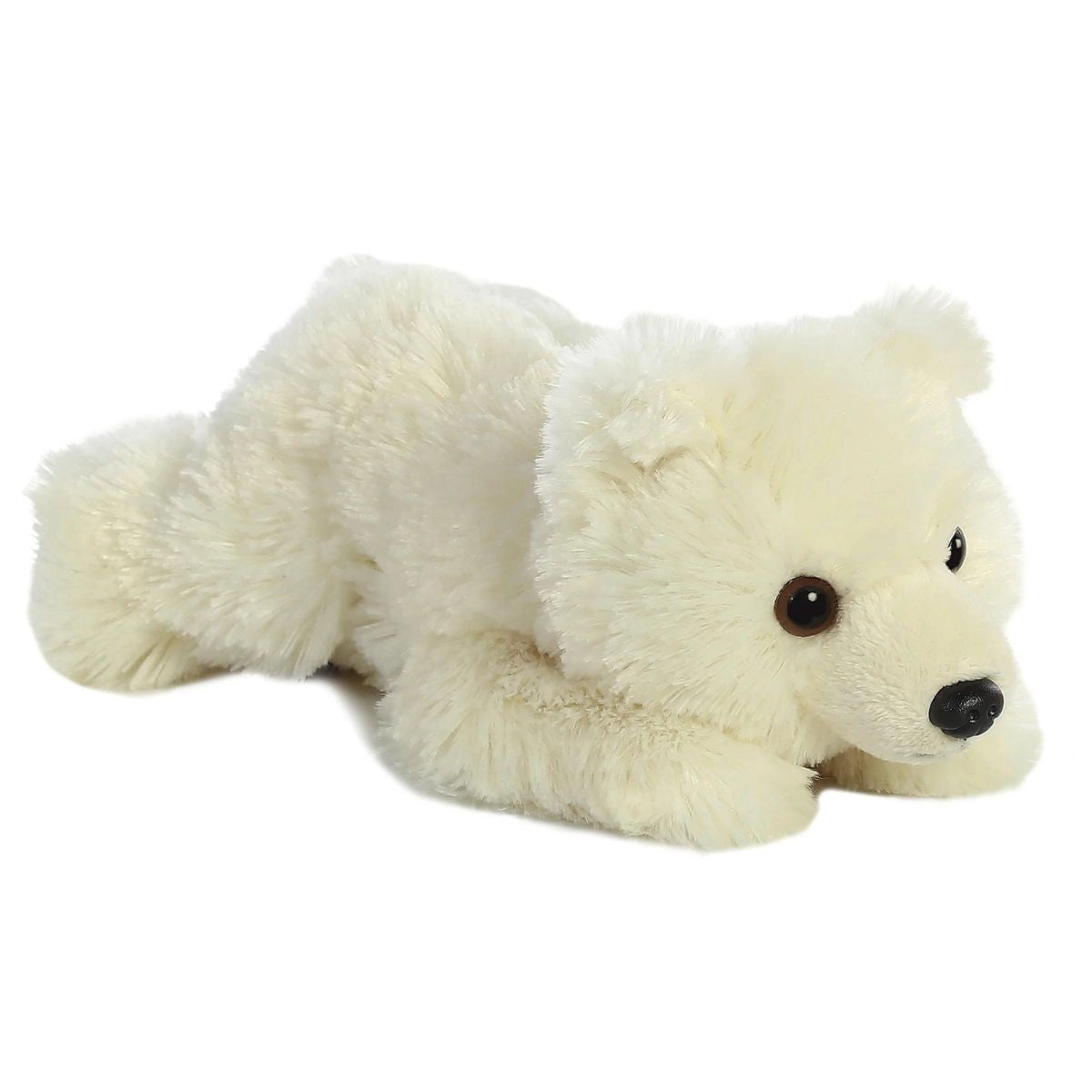 Aurora Mini Flopsie Polar Bear 8-Inch Stuffed Animal Plush