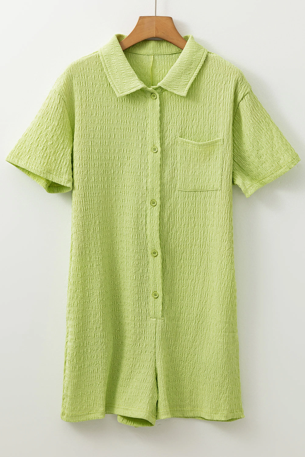 Threaded Pear Women's Talia Short Sleeve Patched Shirt