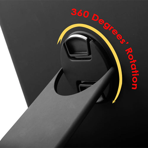 GBruno Aluminum Rotating Keyboard Case For IPad 2/3