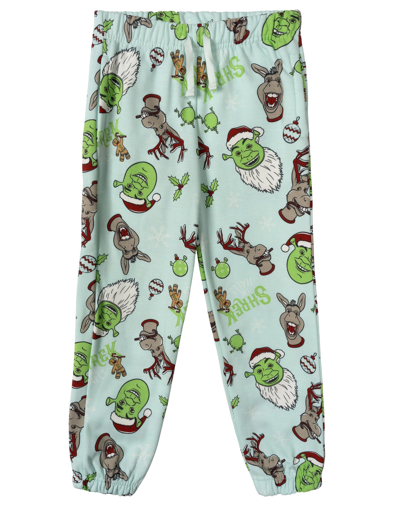DreamWorks Shrek Boys' Fleece Sweatshirt and Pants Pajama Set