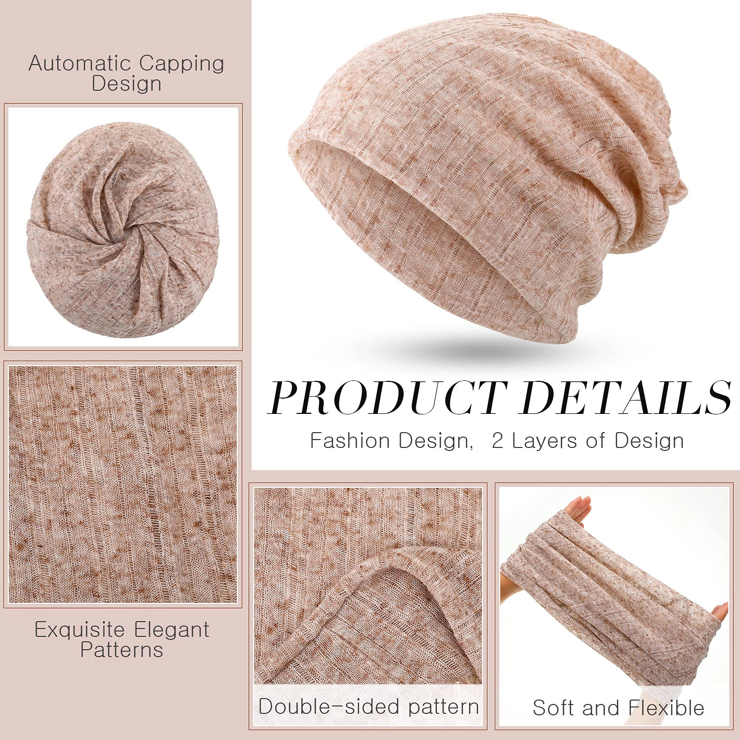 PIGFDK 5 Women's Chemo Head Scarf