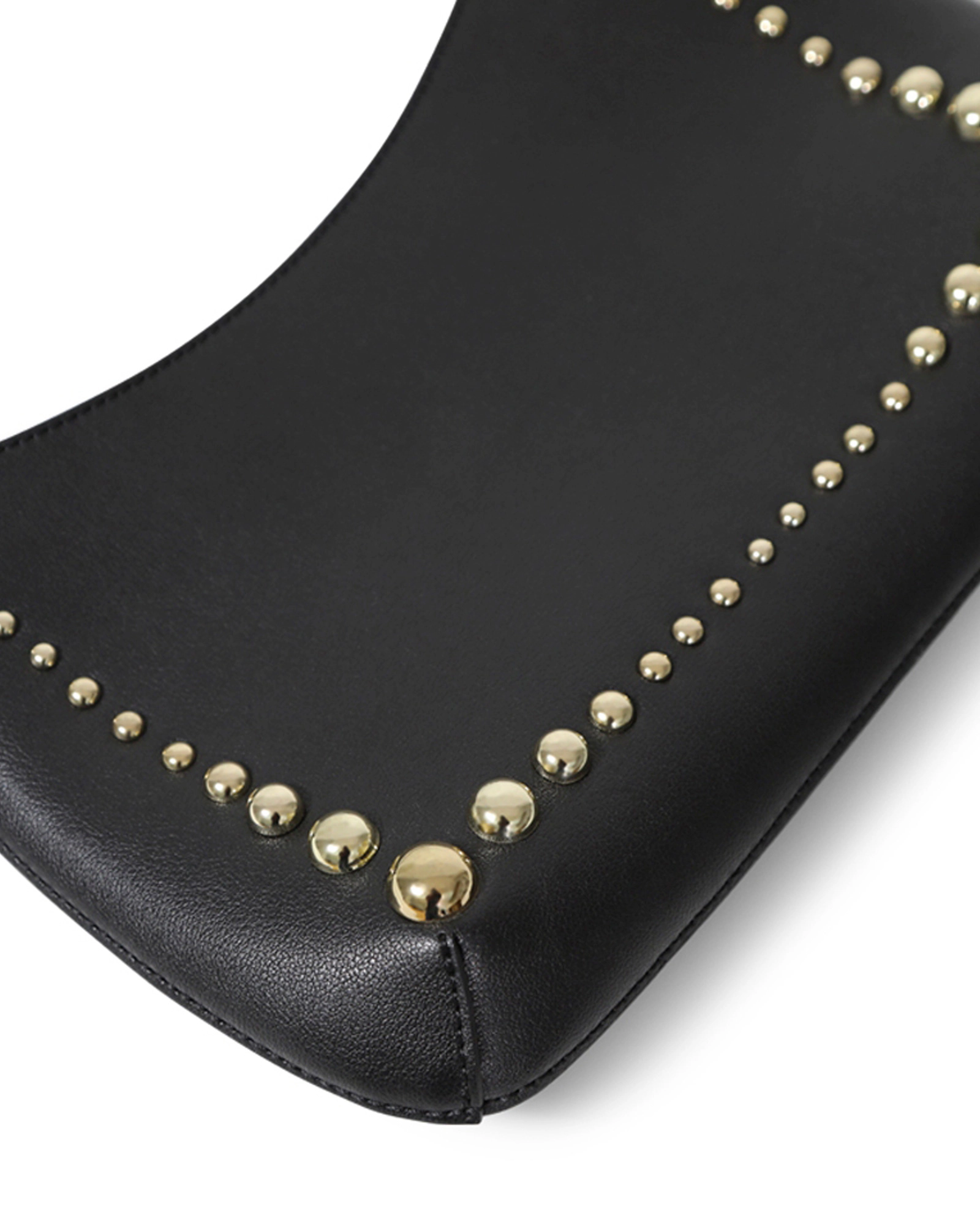 Belle & Bloom Womens Girls Like Us Studded Leather Shoulder Bag