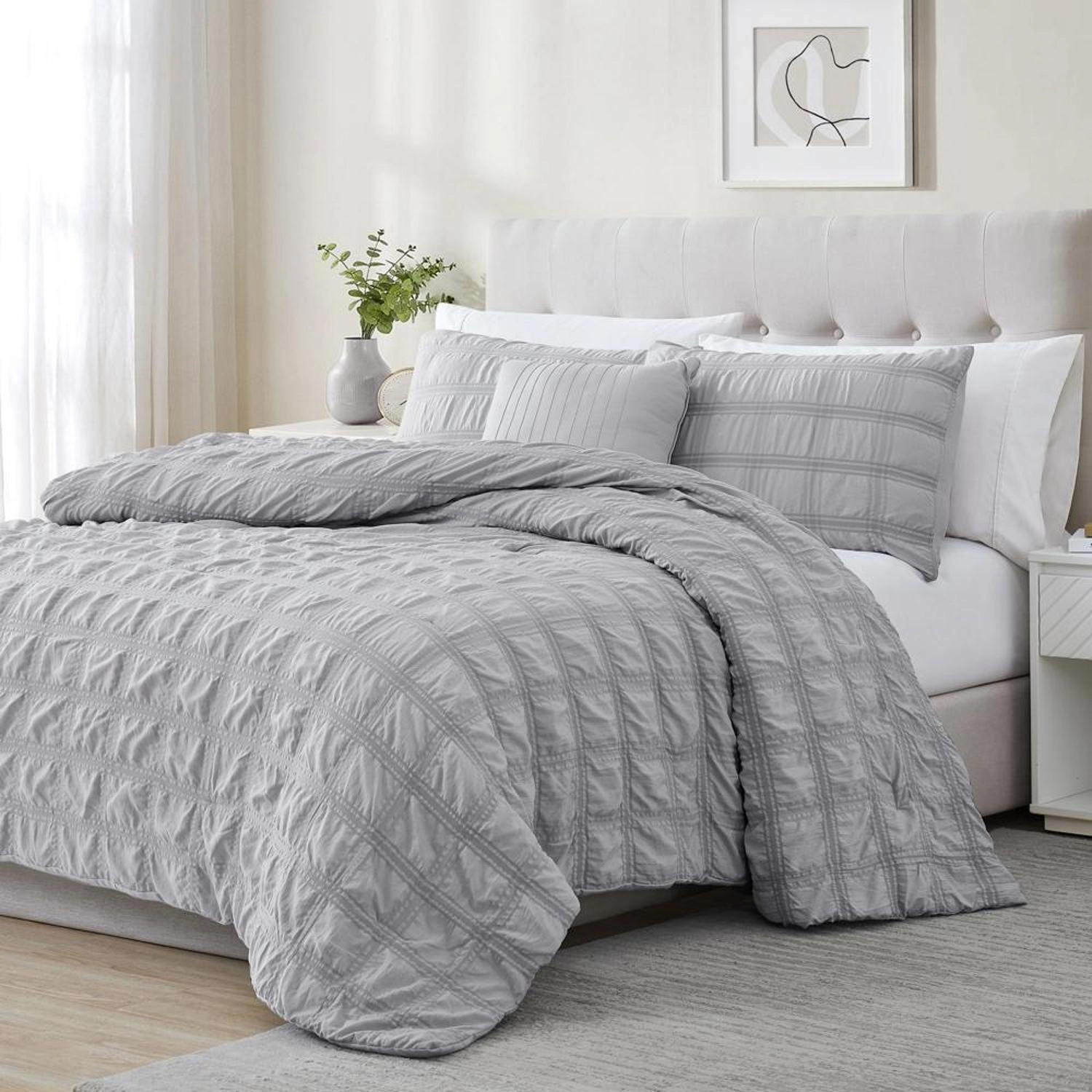 Ramallah Eliza Seersucker Comforter Set