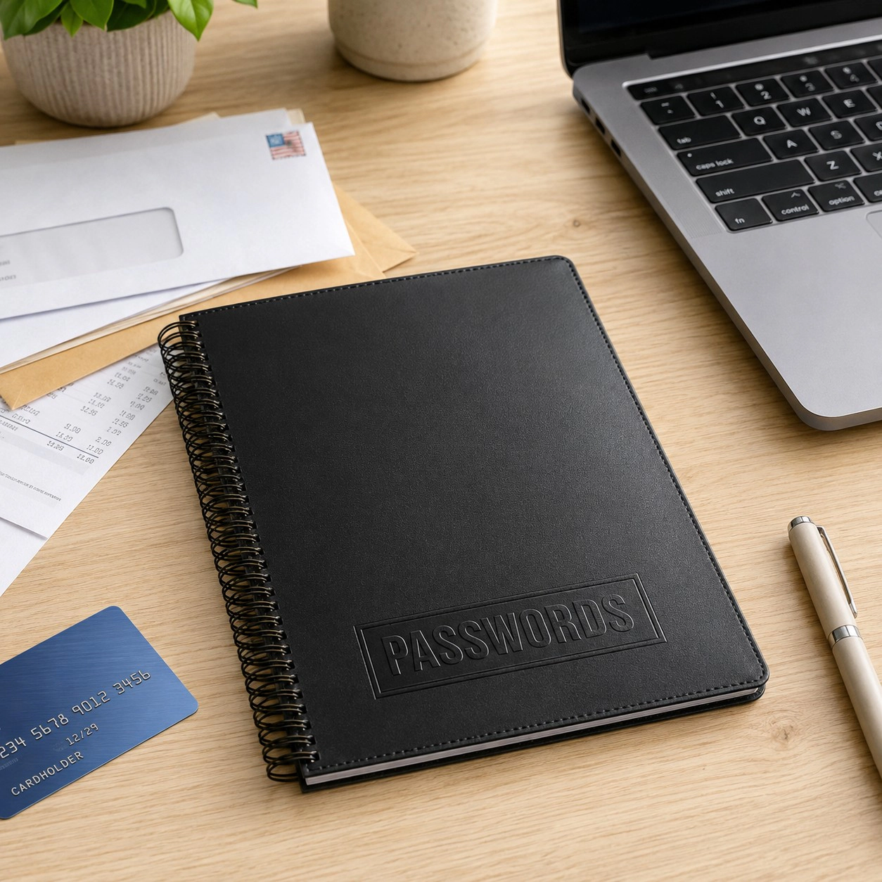 RE FOCUS THE CREATIVE OFFICE Large Password Keeper Book