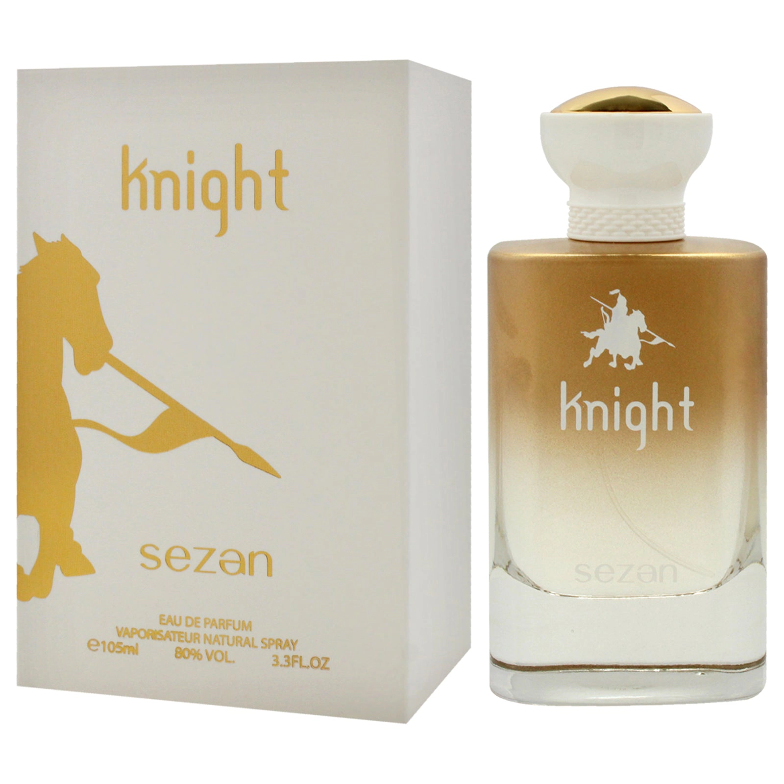 Sezan Knight Eau de Parfum for Women - Floral Vanilla Musk, 3.3 oz Spray