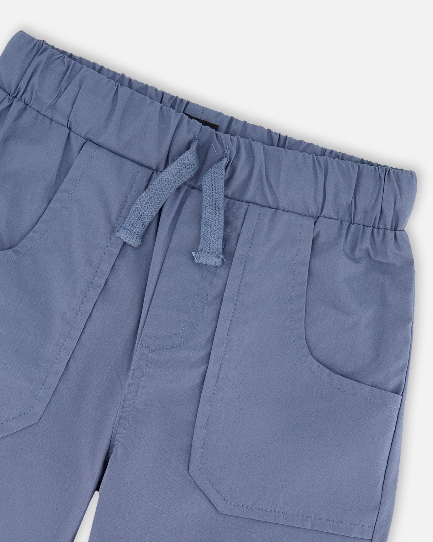 Deux par Deux Boys Parachute Patch Pocket Elastic Cuff Jogger