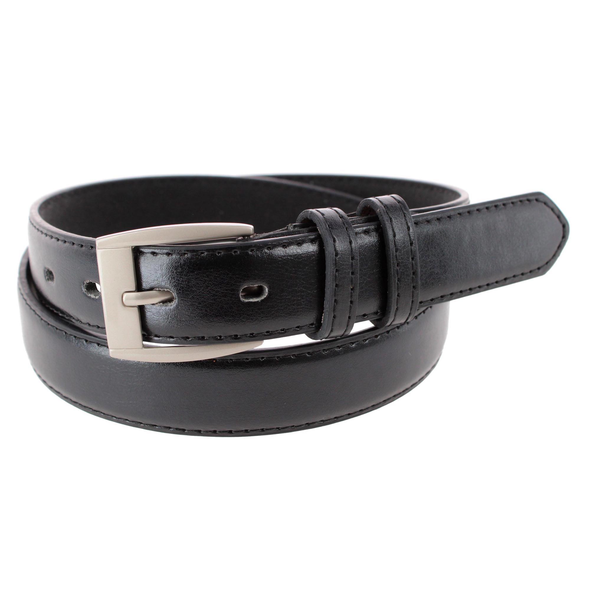 CTM Men's Simple Dress Belt