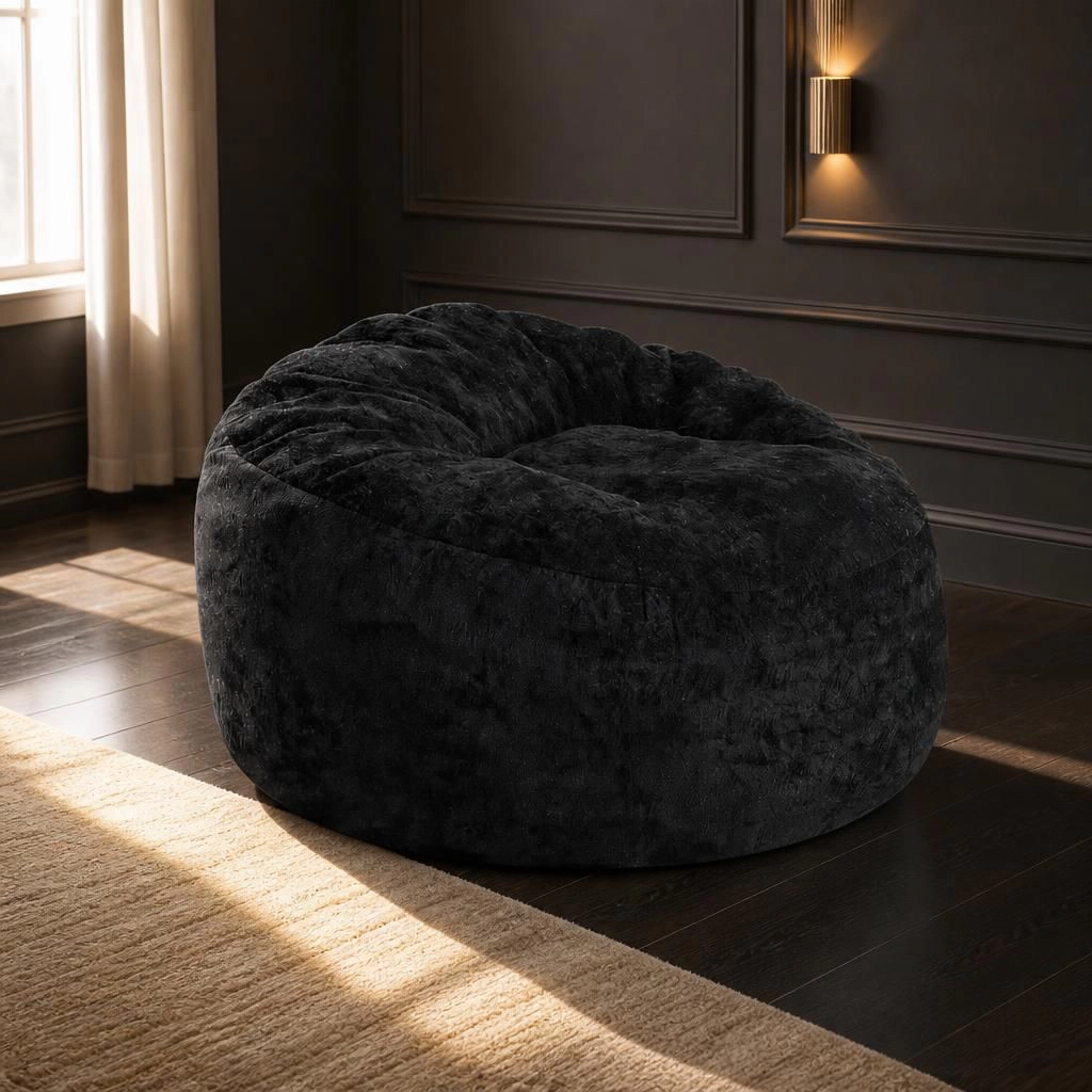 GOODSILO Comfortable Soft Flannelette Bean Bag Chair
