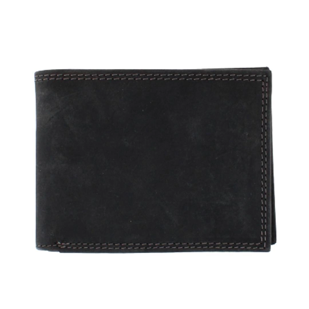 CTM® Men's Leather RFID Bifold Wallet