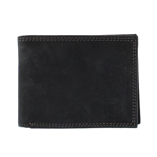 CTM Men's Leather RFID Bifold Wallet