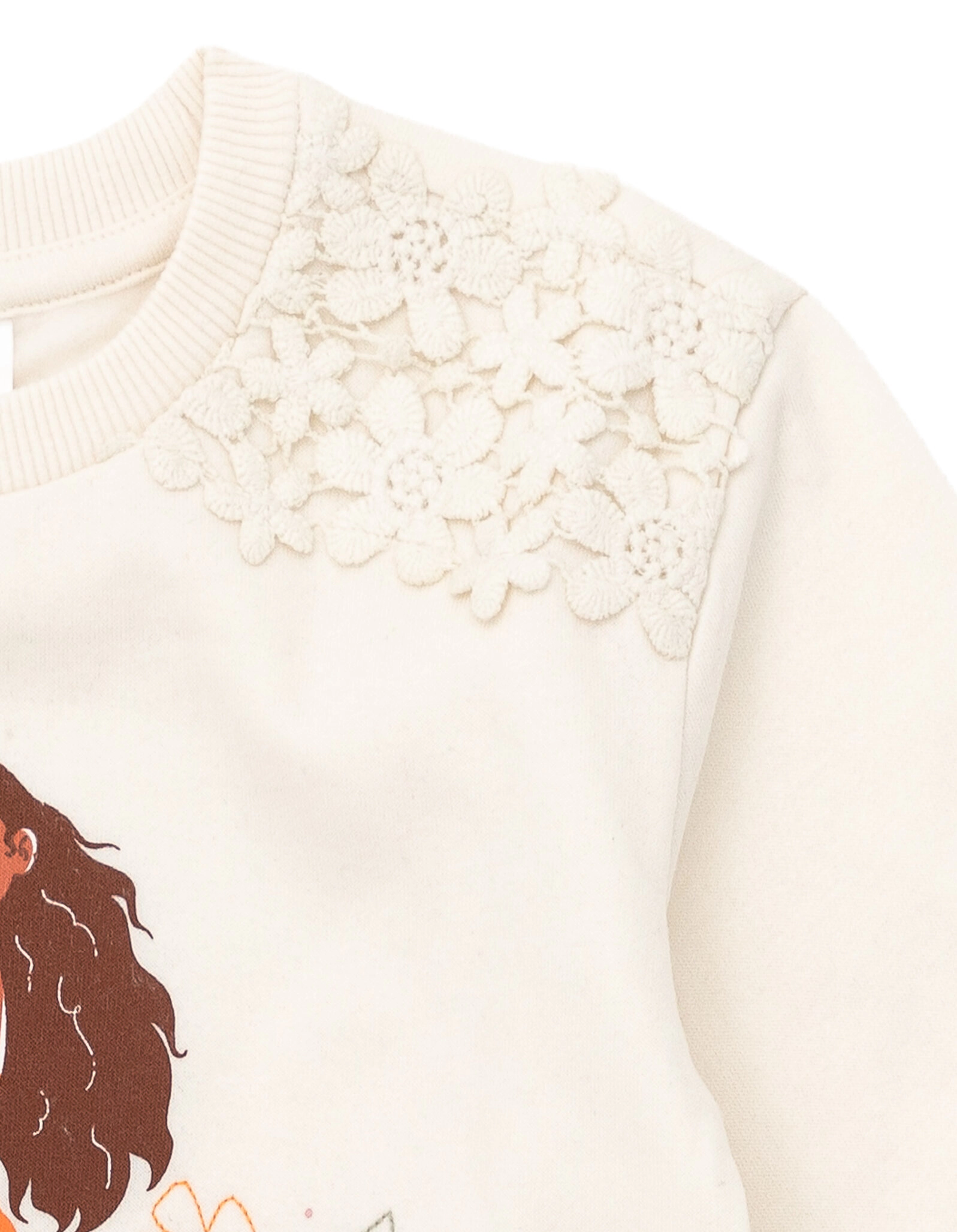 Disney Girls' 2-Piece Sweatshirt and Skirt Set