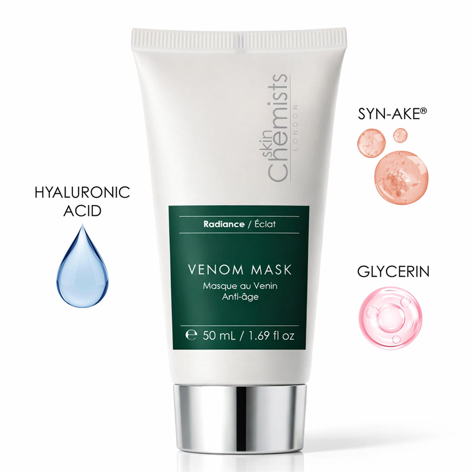 skinChemists Wrinkle Killer Venom Mask 50ml - Firming, Lifting, Smooths Fine Lines