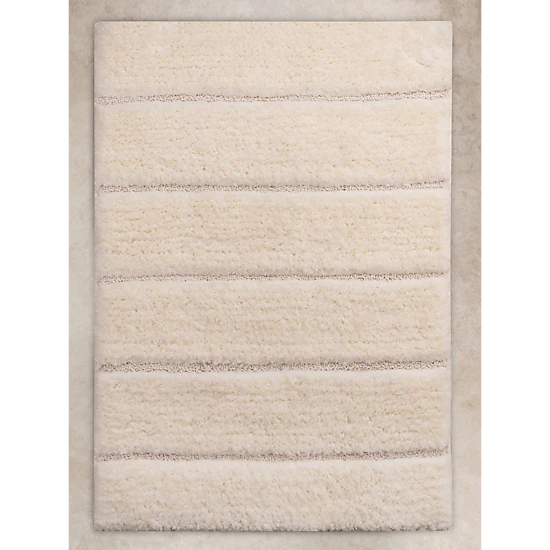 GAURI KOHLI Riga Ivory Bath Mat