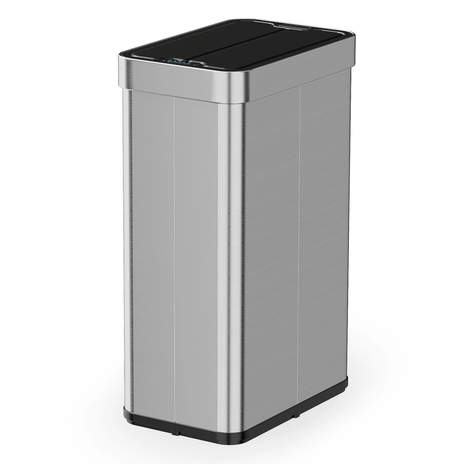 LJG 16 Gallon Trash Can with Wing Lids for Bedroom Bathroom Kitchen