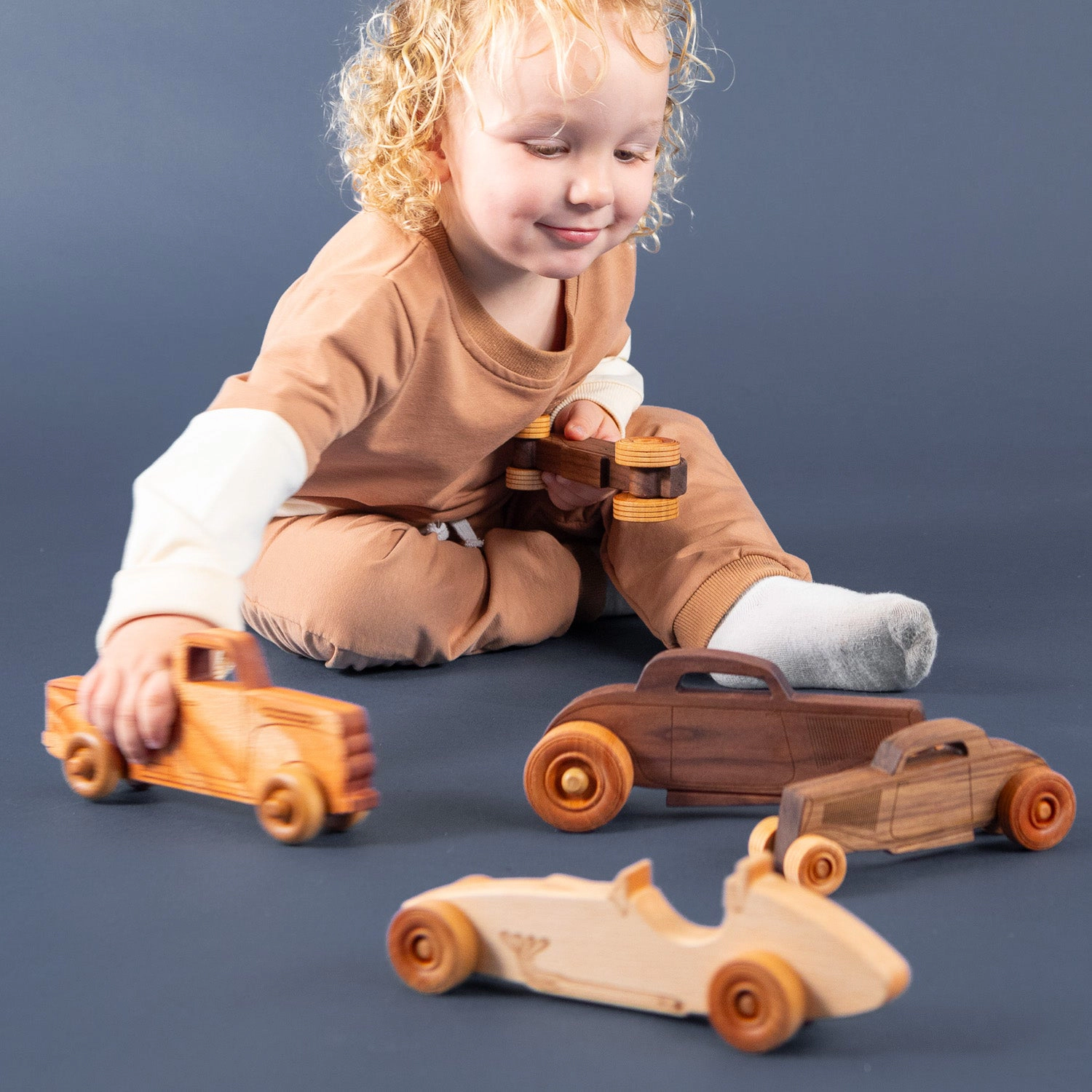 Indy Special 5.6" Small Beech Wood Car - Made in USA
