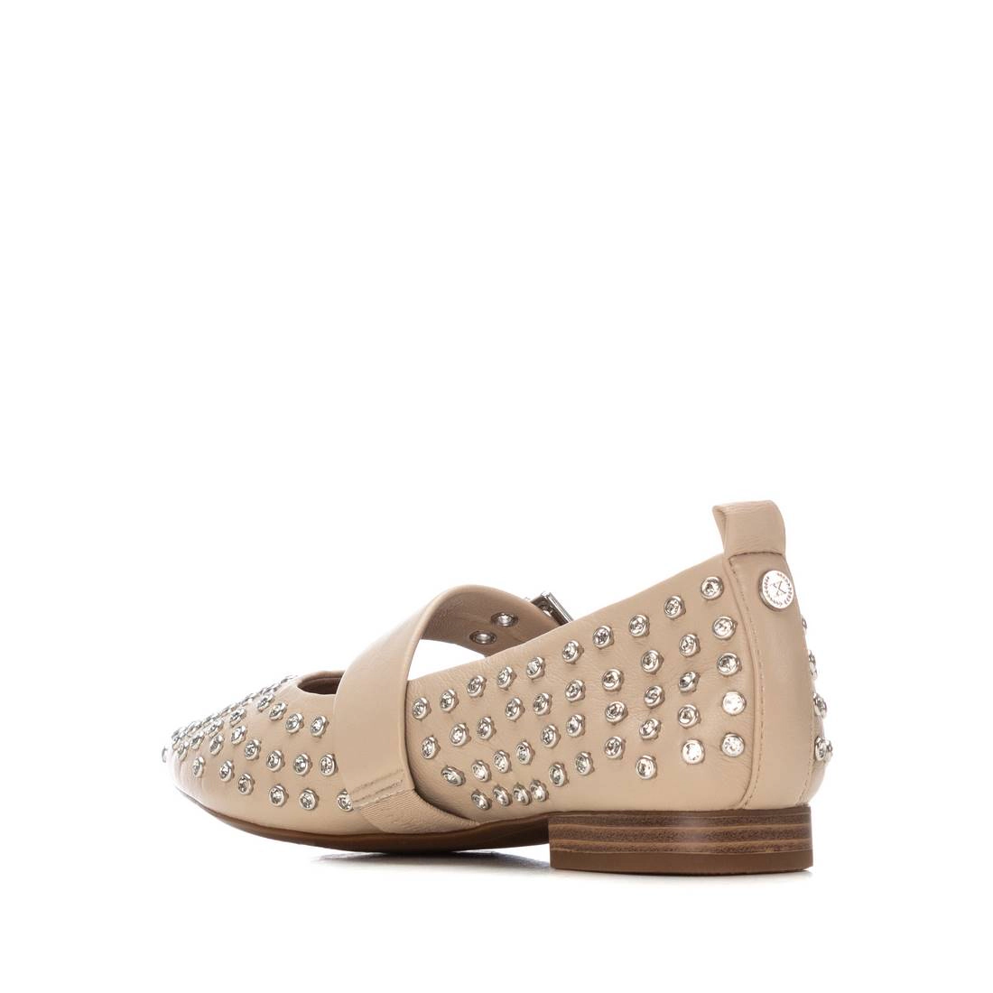 XTI Women's Studded Mary Jane Flats