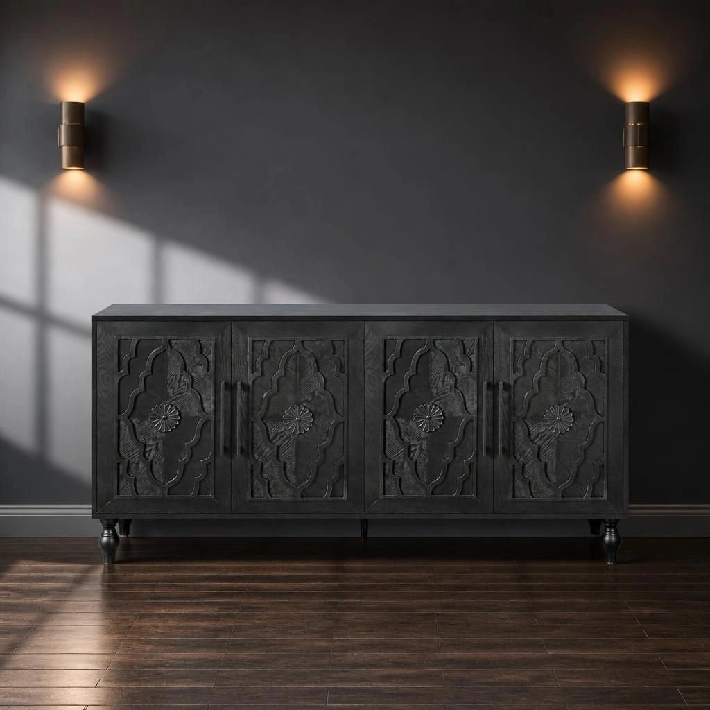 GOODSILO 63" Wide Freestanding Storage Cabinet
