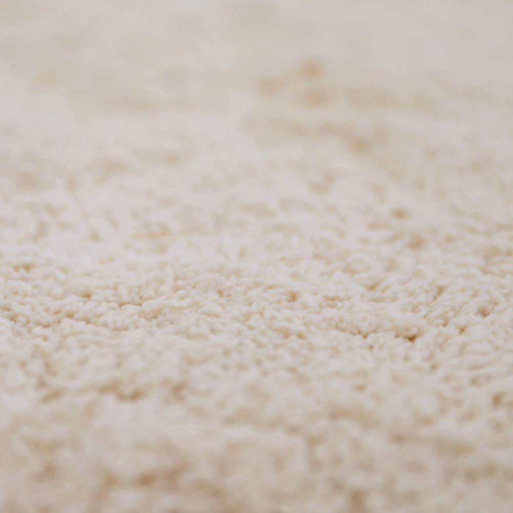 Nattiot Round Washable Cotton Rug With Crochet Finish - Perla
