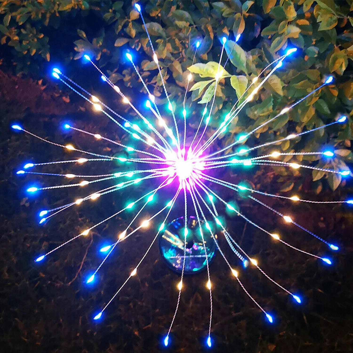 GBruno 2-Piece Solar Starburst Lights With 240 LEDs