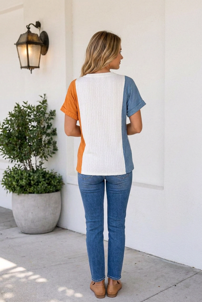 Threaded Pear Women's Melinda Light Loose Fit Top