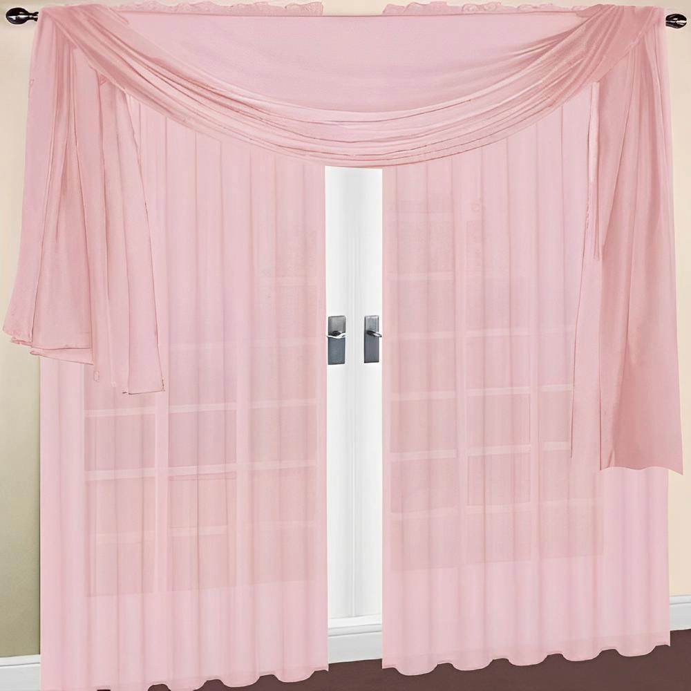 RT Designers Celine Sheer Rod Pocket Top Panel 60" x 90