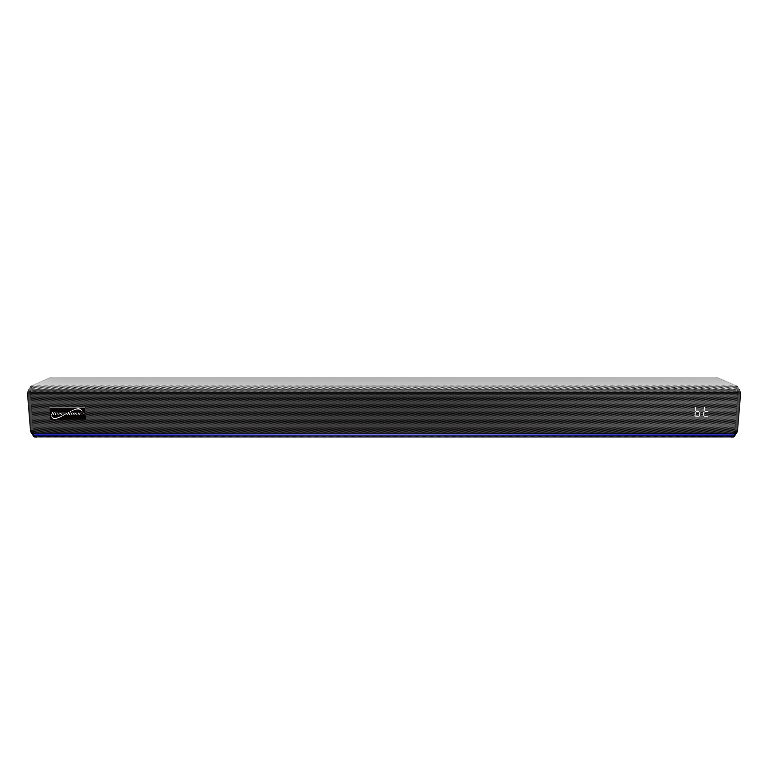 SuperSonic 2 Channel Bluetooth Soundbar with Ambient Lighting