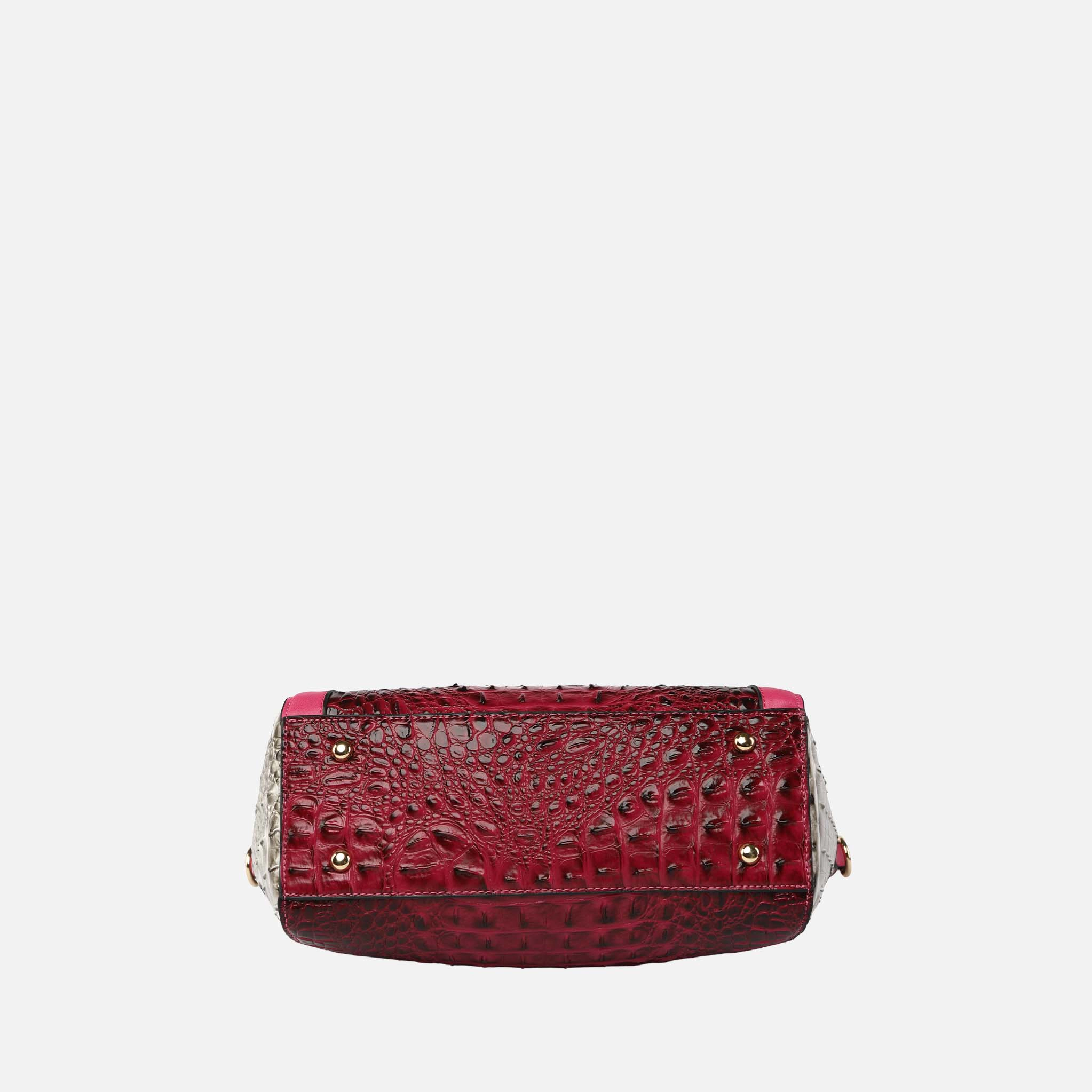 MKF Collection by Mia K.  Janise Croco Tote Handbag - Crocodile Embossed Faux Leather