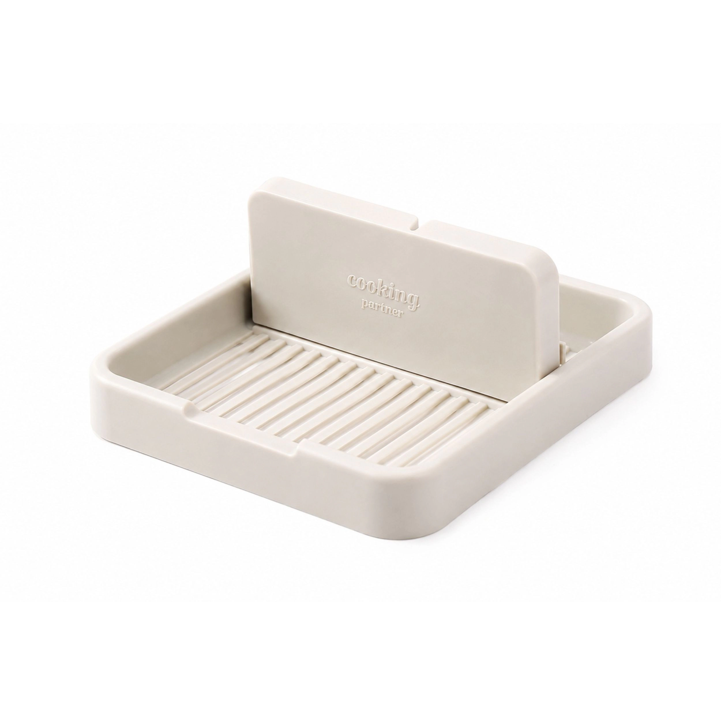 Stock Preferred Heat Resistant Plastic Spoon Rest with Lid Holder for Stove Top Kitchen Utensils