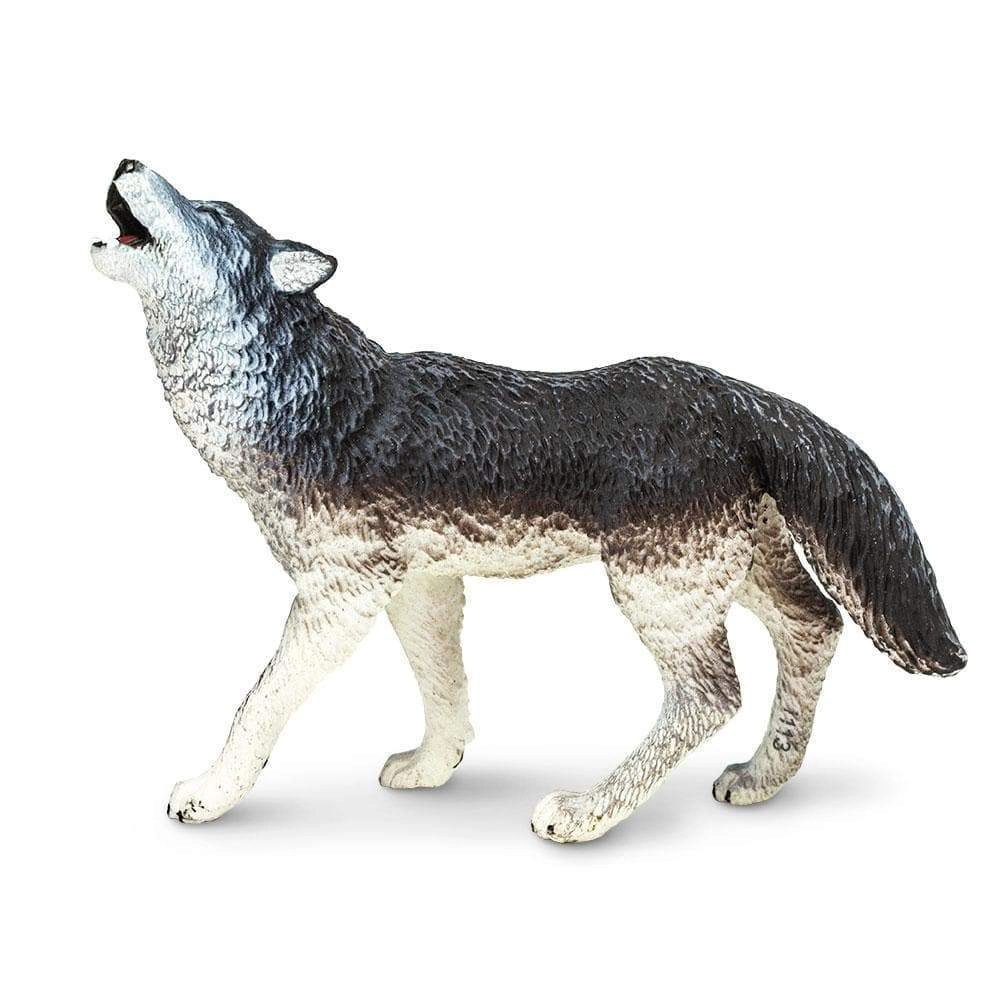 Safari Ltd. - Gray Wolf Kids Toy Figure