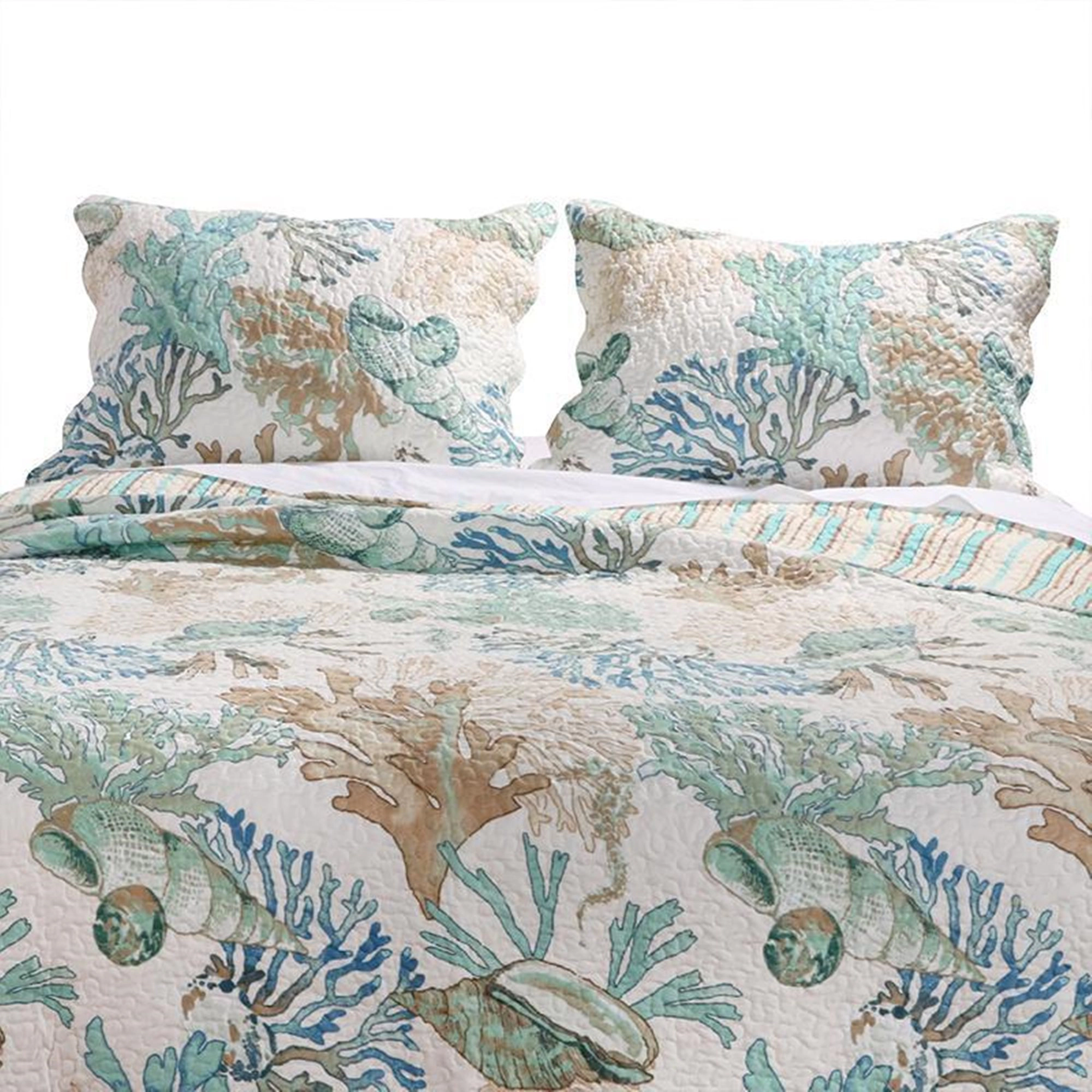 Barefoot Bungalow Atlantis s And Seashells Perfect Pillow Sham