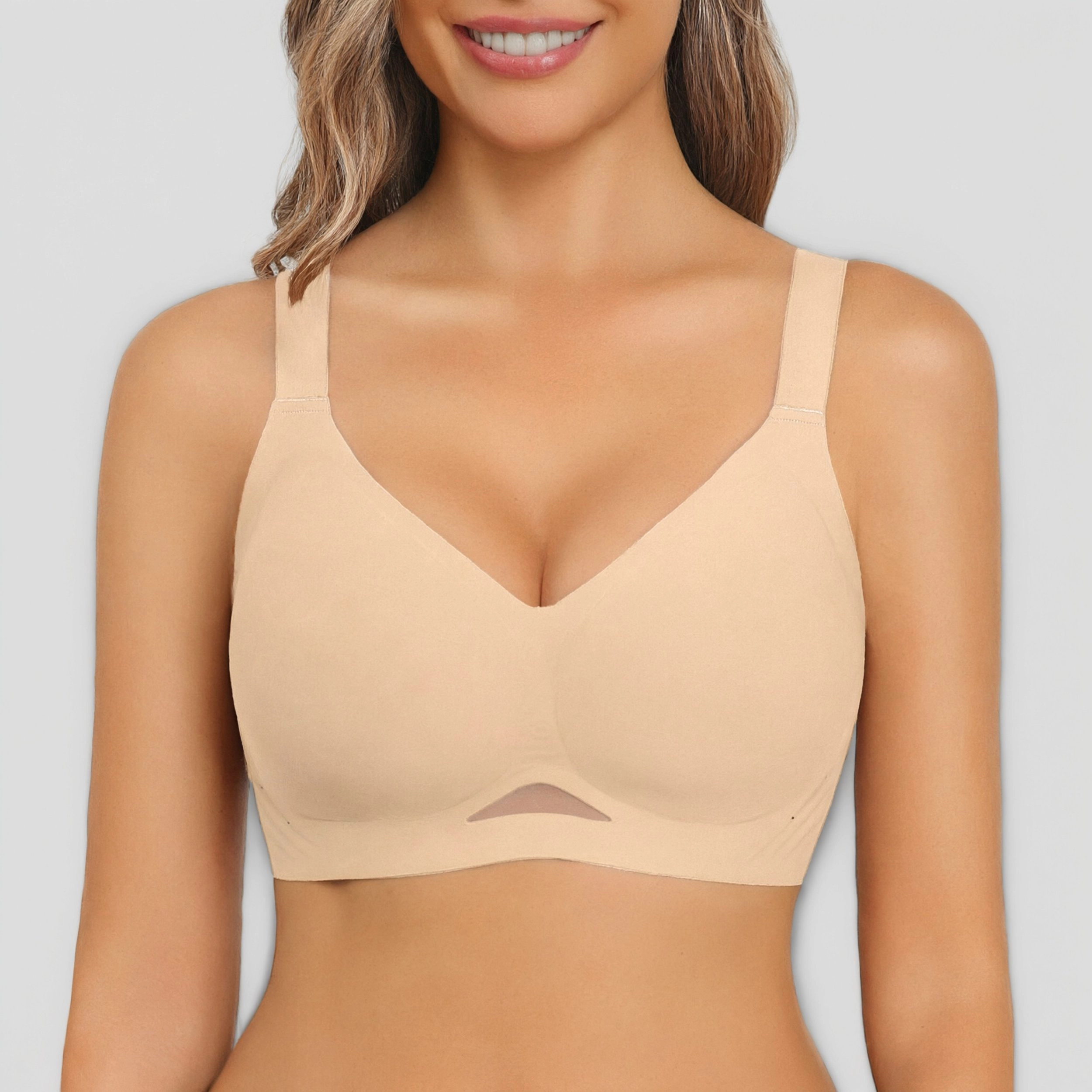 Avidlove Women's Seamless Wireless Full Coverage Padded Bra
