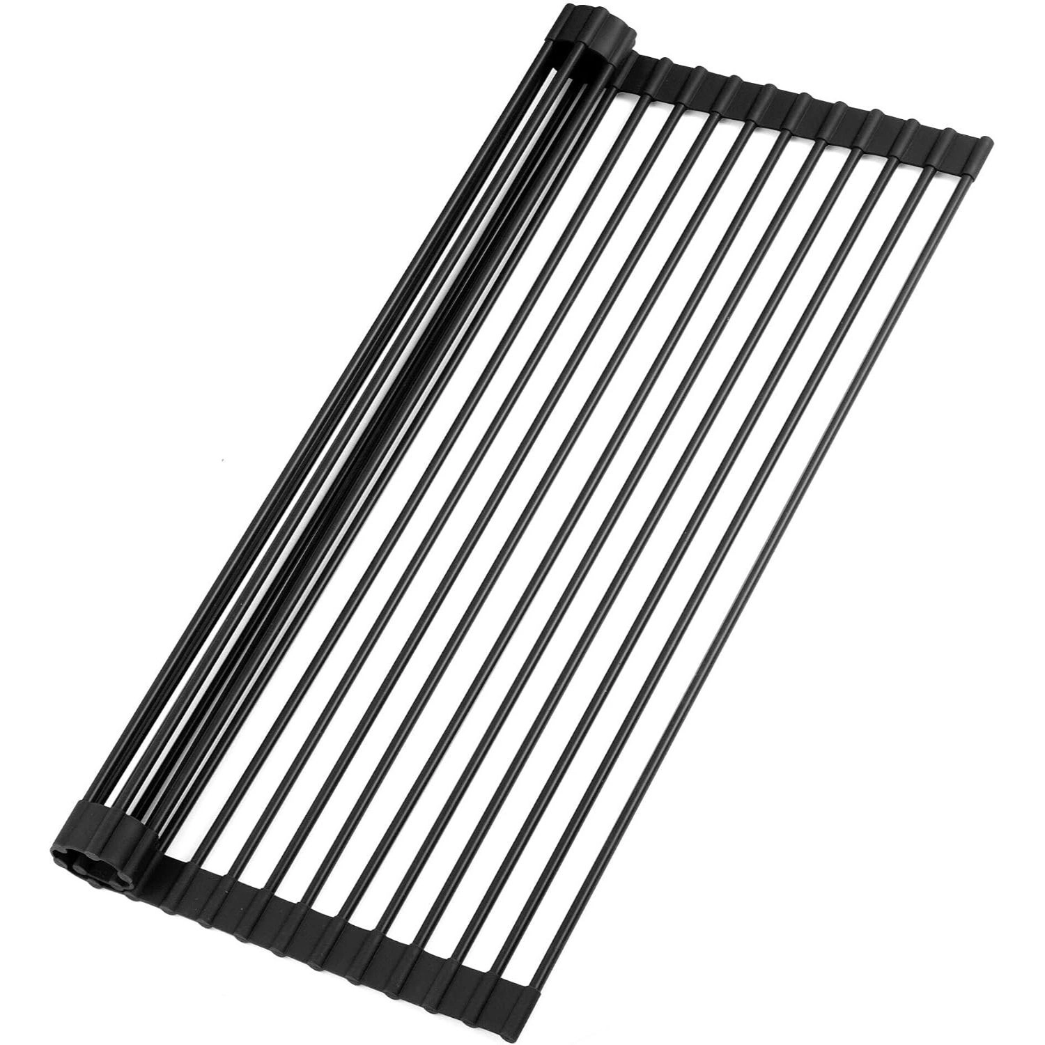 Zulay Kitchen Large Roll Up Dish Drying Rack & Trivet (20.5 inches x 13 inches)