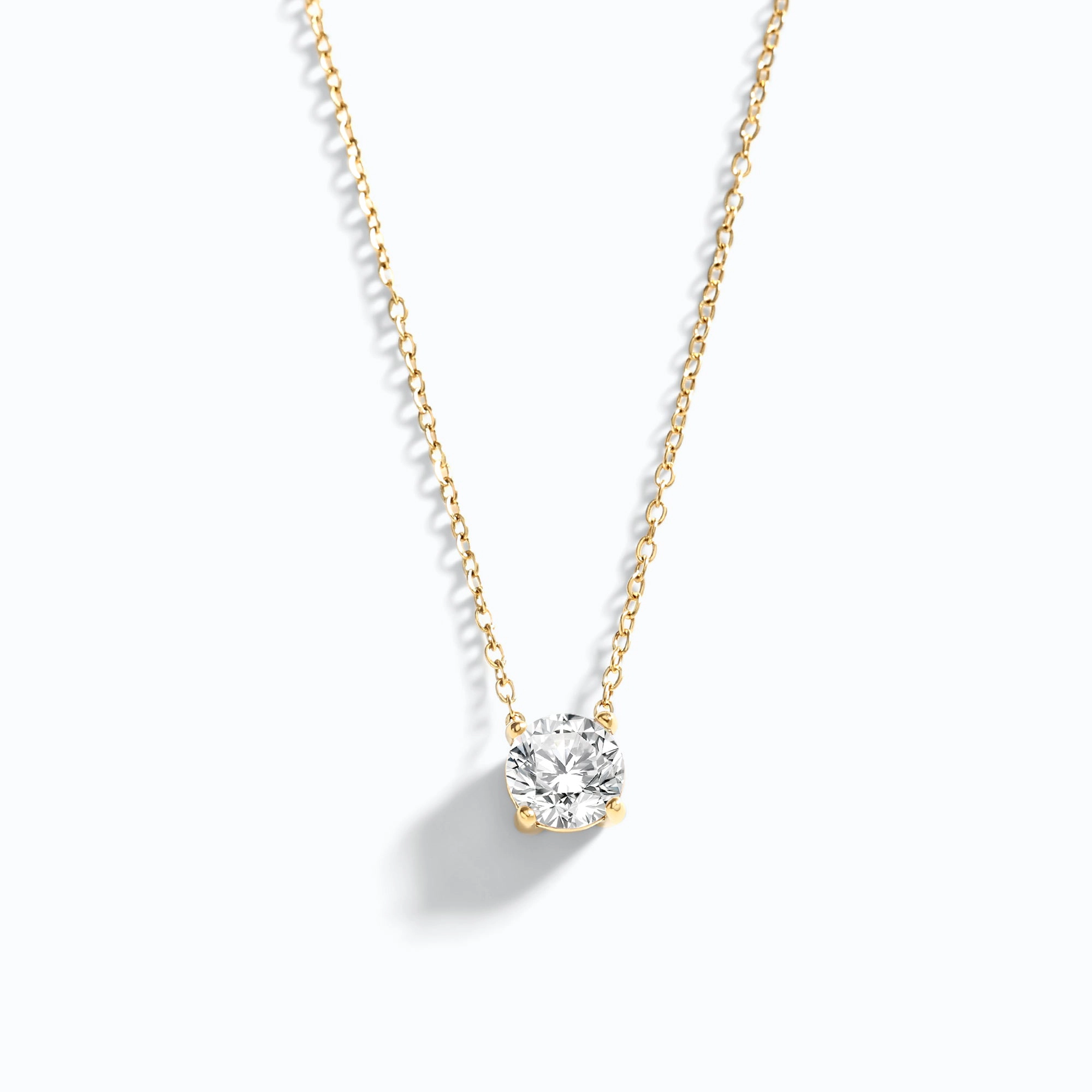Mint & Lily Women's Solitaire Pendant Necklace