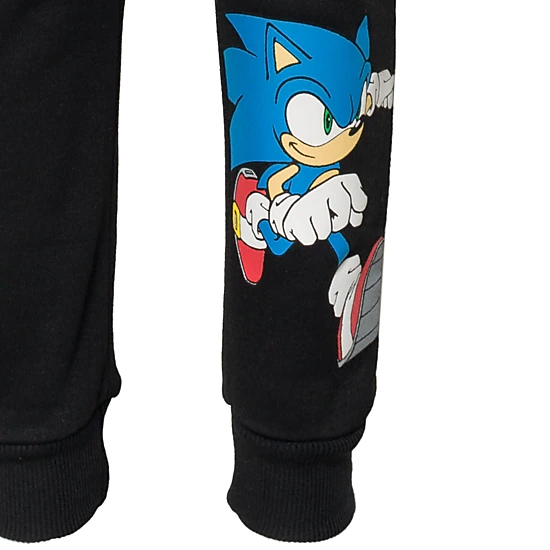 SEGA Sonic the Hedgehog Boys' 2-Piece Fleece Hoodie and Pants Set