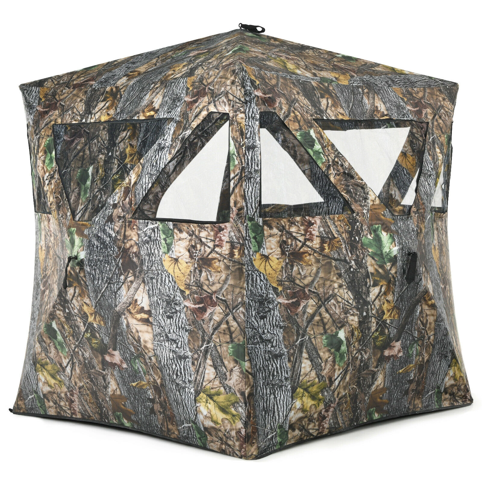 SUGIFT 3 Person Portable Pop-Up Ground Hunting Blind Tent Camouflage