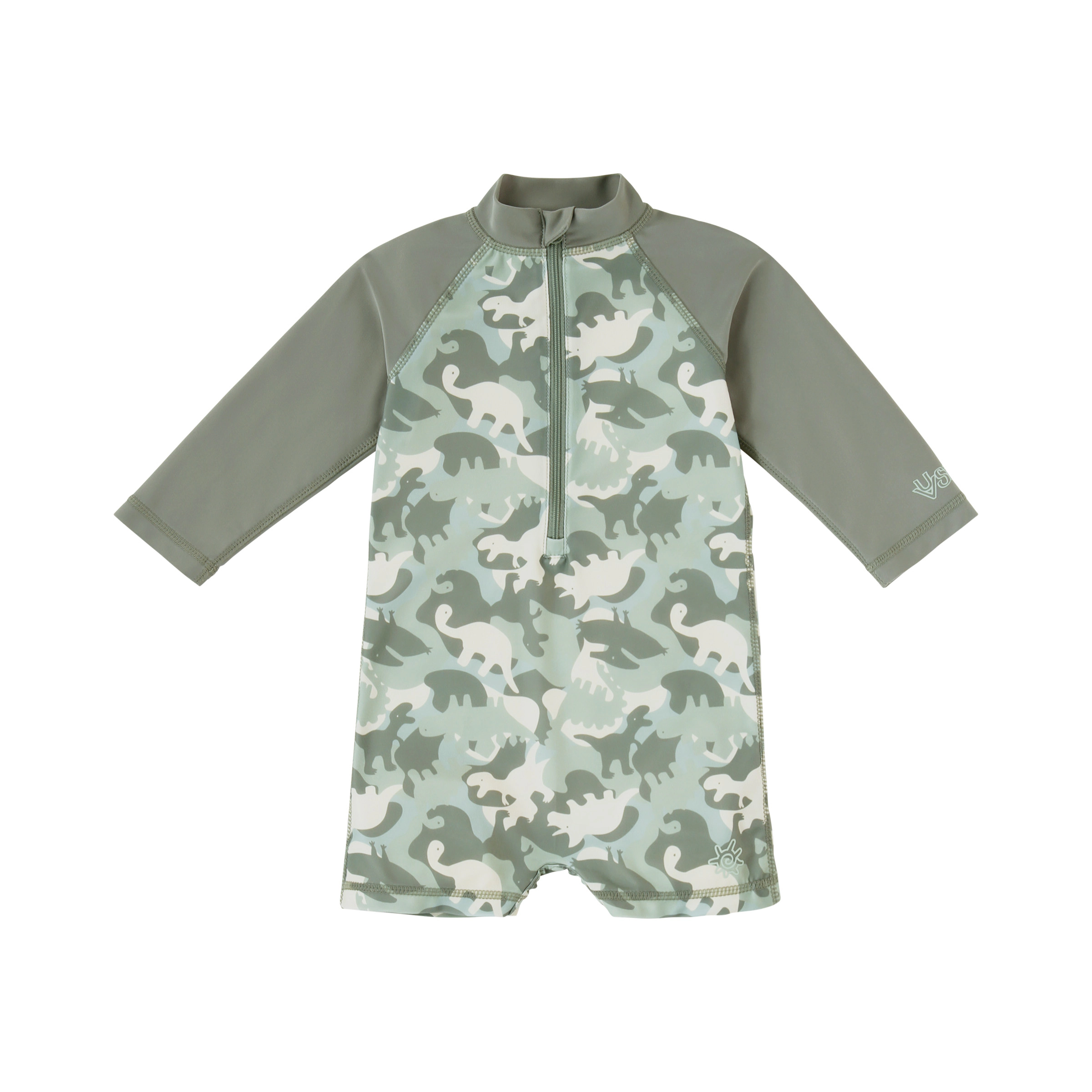 UV Skinz Baby Boy's Long Sleeve Swim Romper