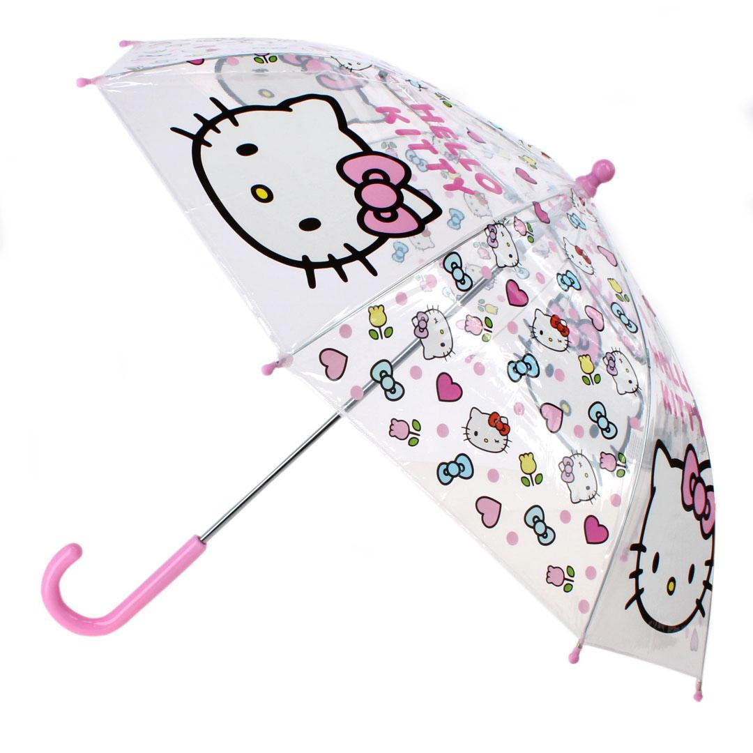Textiel Trade Girl's Hello Kitty Stick Umbrella